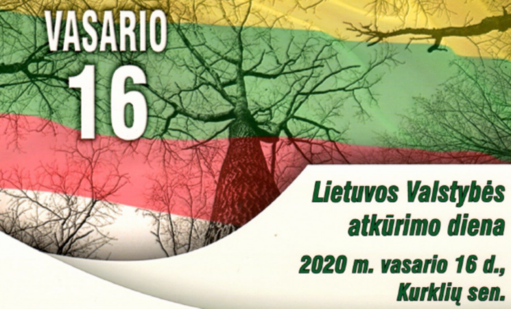 Kviečiame Lietuvos valstybės atkūrimo dieną minėti kartu!